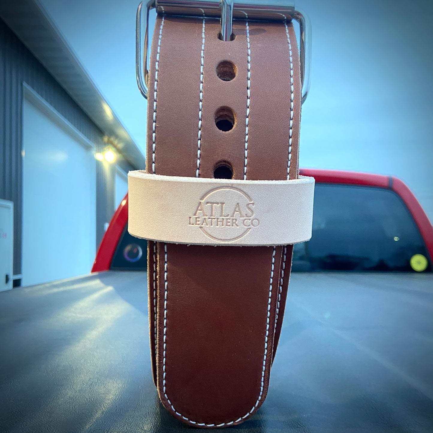 10mm Leather Lifting Belt