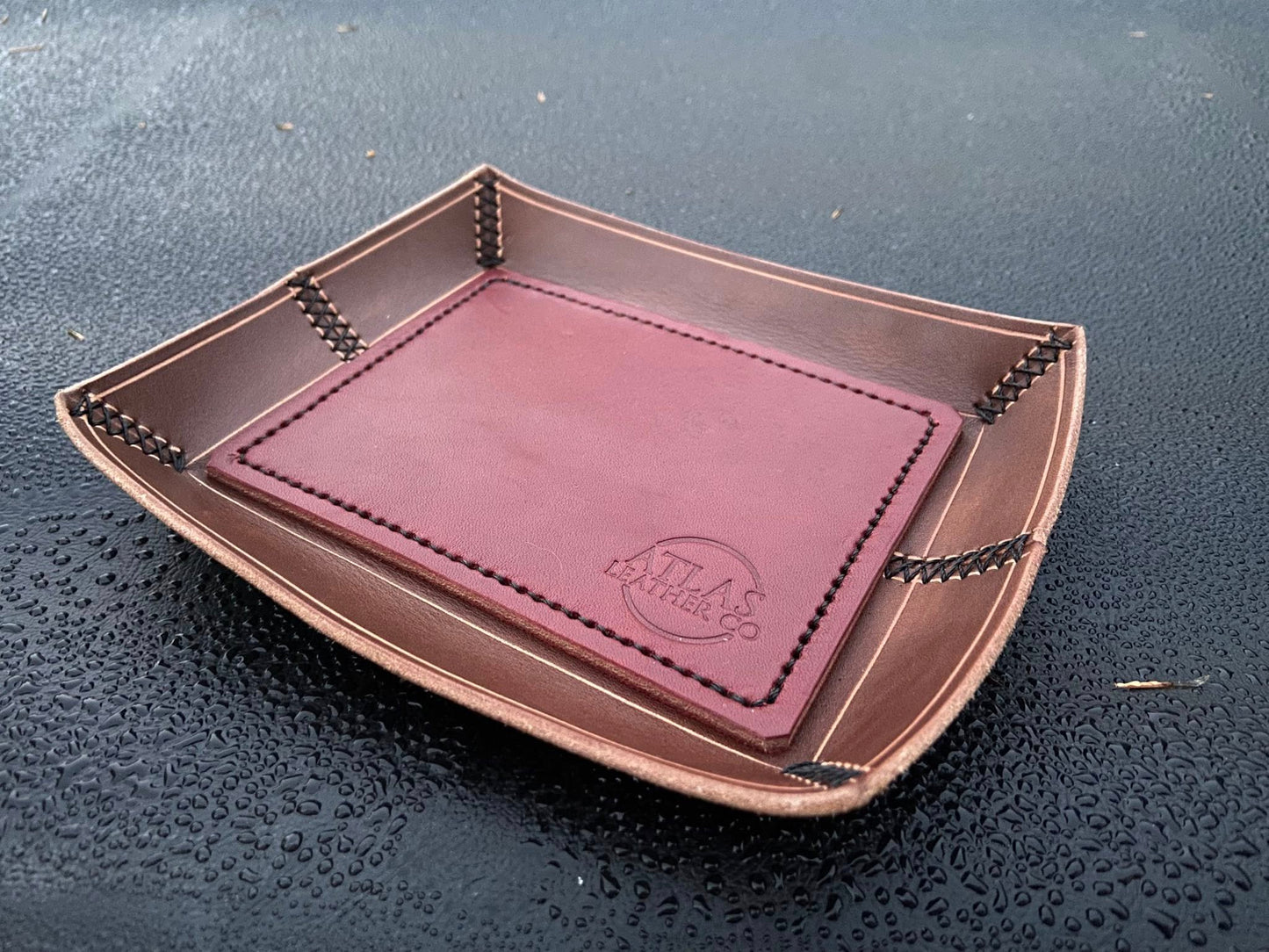 Leather EDC Tray