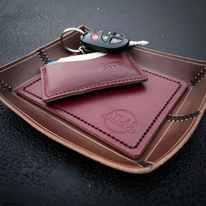 Leather EDC Tray